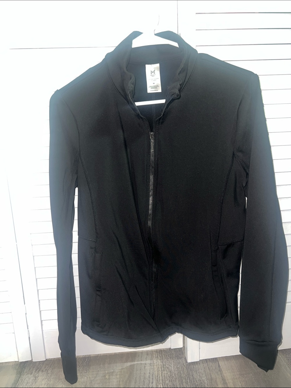 Black Full-Zip Jacket